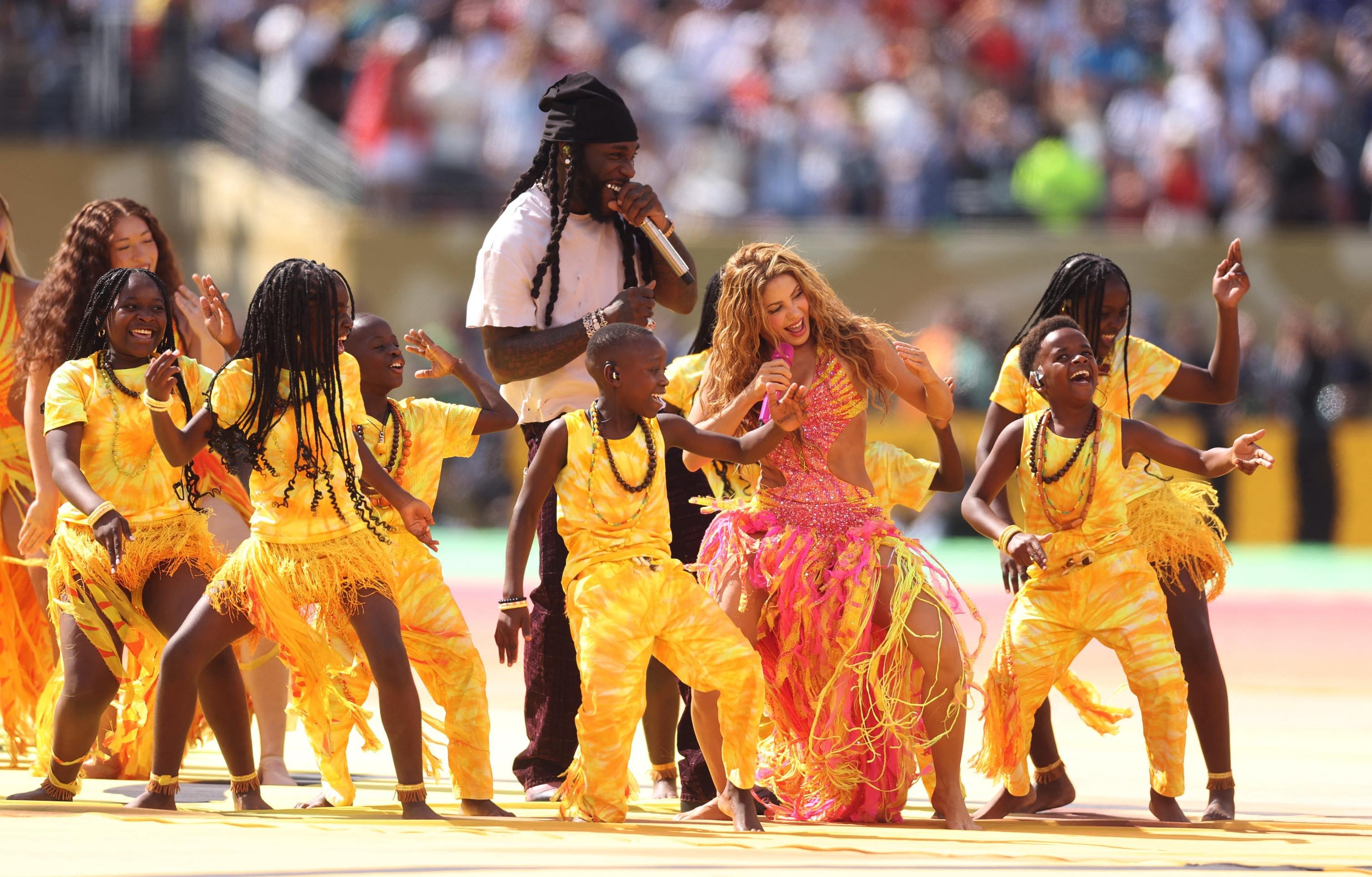 Trecho do show do intervalo da final da Copa 2026