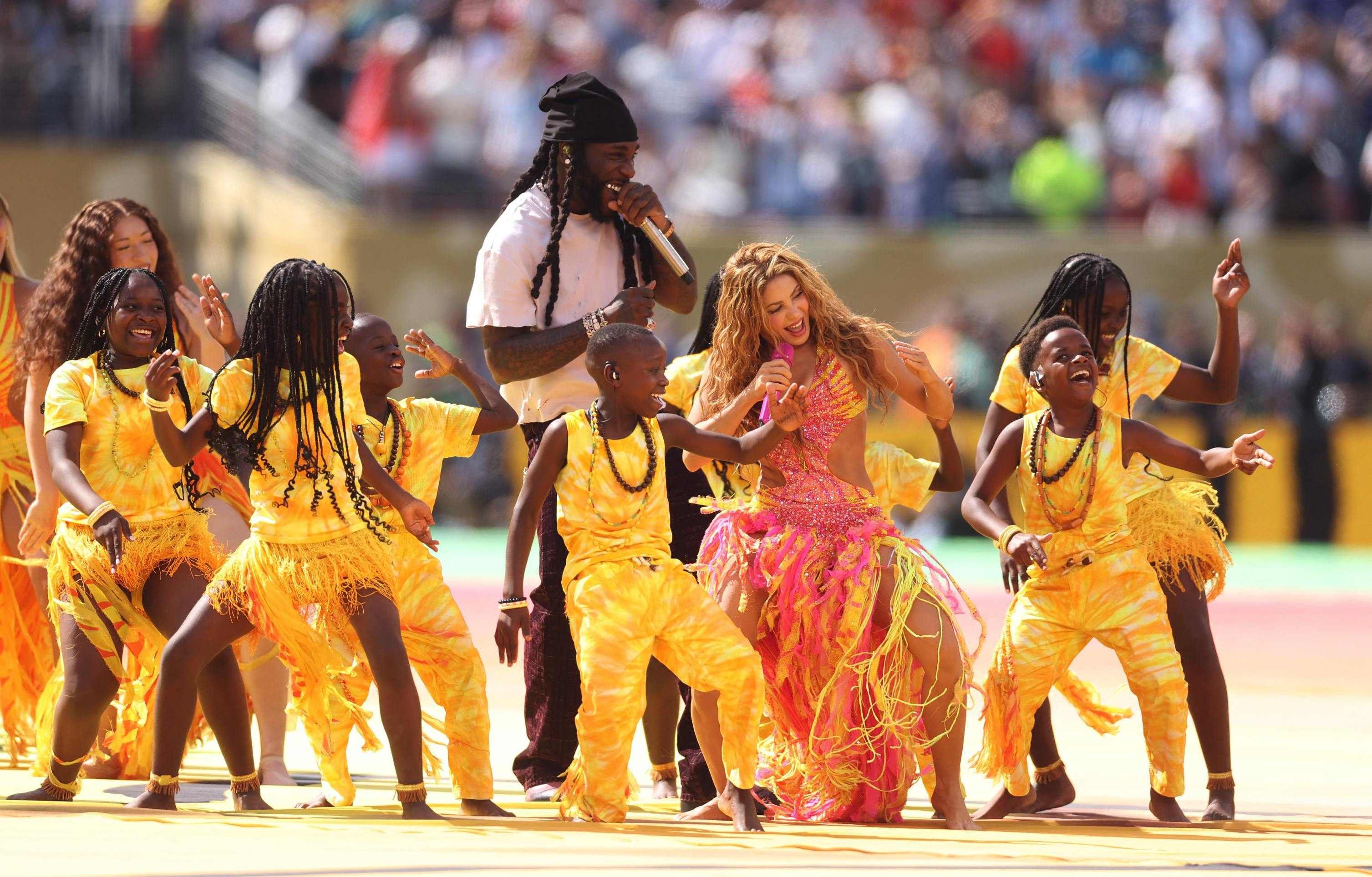 Trecho do show do intervalo da final da Copa 2026