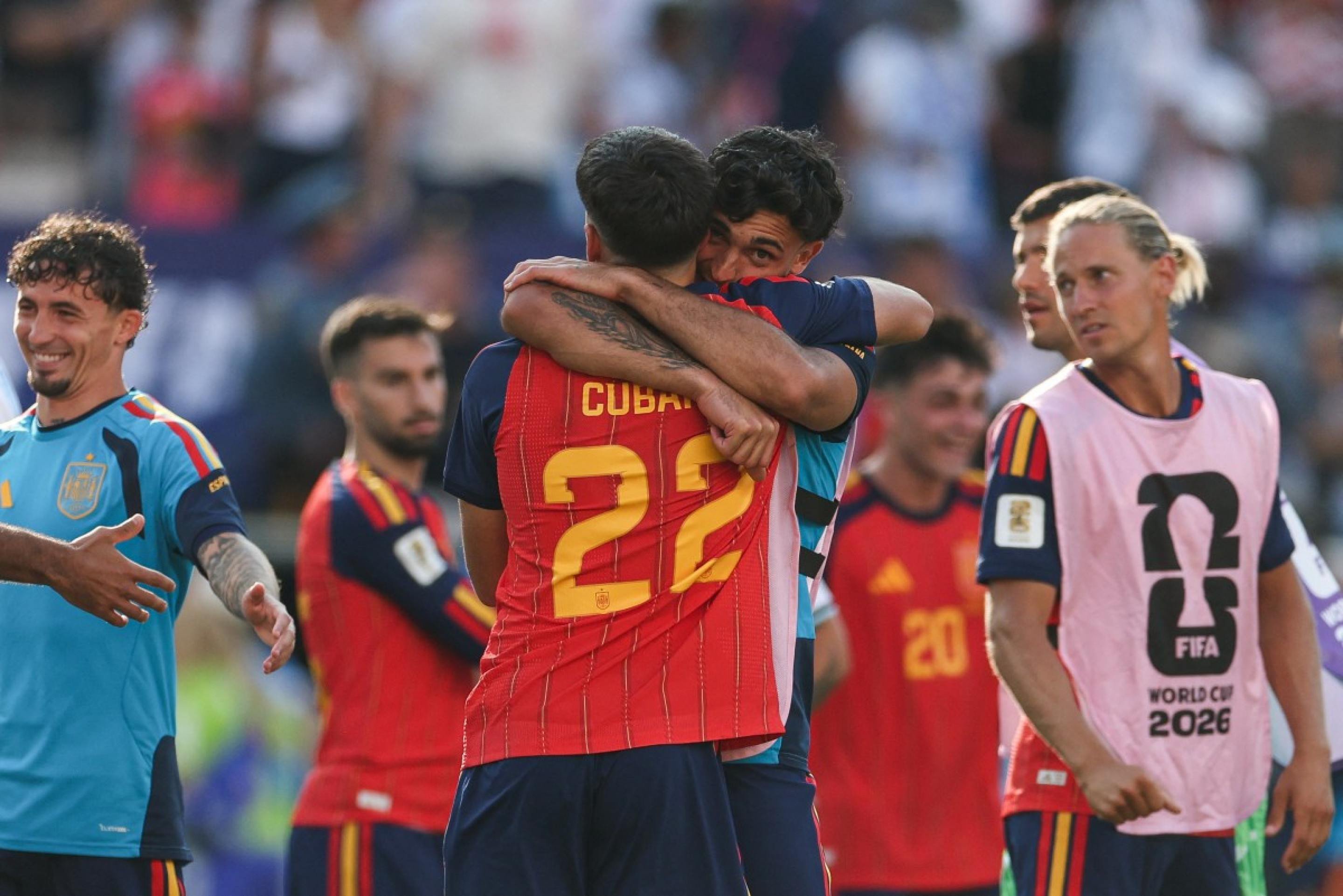 Espanha vence a Argentina