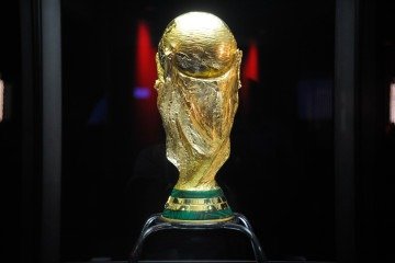 Taça troféu copa do mundo - (crédito: Tânia Rêgo/Agência Brasil) Taça troféu copa do mundo - (crédito: Tânia Rêgo/Agência Brasil)