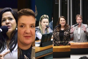 Lista de cotadas pelo PL inclui ex-integrantes do governo, parlamentares do agronegócio e lideranças conservadoras - (crédito: Zeca Ribeiro/Câmara dos Deputados | Valter Campanato/Agência Brasil | Kayo Magalhães / Câmara dos Deputados | Bruno Spada / Câmara dos Deputados) Lista de cotadas pelo PL inclui ex-integrantes do governo, parlamentares do agronegócio e lideranças conservadoras - (crédito: Zeca Ribeiro/Câmara dos Deputados | Valter Campanato/Agência Brasil | Kayo Magalhães / Câmara dos Deputados | Bruno Spada / Câmara dos Deputados)