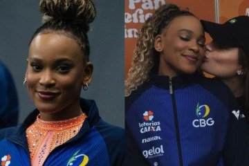 Rebeca Andrade faz declaração de amor à suposta namorada - (crédito: Reprodução/Instagram) Rebeca Andrade faz declaração de amor à suposta namorada - (crédito: Reprodução/Instagram)
