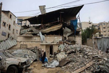 ONU denuncia 'intensificação' dos ataques israelenses em Gaza - (crédito: AFP) ONU denuncia 'intensificação' dos ataques israelenses em Gaza - (crédito: AFP)