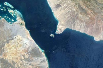 O navio Ever Given bloqueou o Canal de Suez em 2021 -  (crédito: BBC)