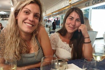 'Ela é, literalmente, minha melhor amiga desde sempre', diz Justine -  (crédito: Acervo pessoal/Justine Ropet)