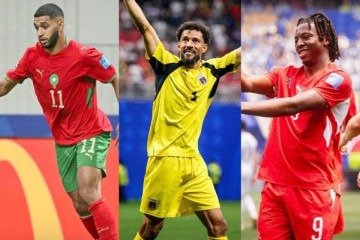 Salibari, Vozinha e Manzambi brilharam na Copa e viraram estrelas - (crédito: Fotos: Divulgação / Fifa ,SFvVASF) Salibari, Vozinha e Manzambi brilharam na Copa e viraram estrelas - (crédito: Fotos: Divulgação / Fifa ,SFvVASF)