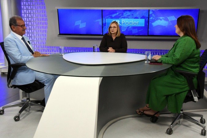 Às jornalistas Denise Rothenburg e Ana Maria Campos, o pré-candidato também falou sobre emendas parlamentares e o caso Master - (crédito: Marcelo Ferreira/CB/D.A Press) Às jornalistas Denise Rothenburg e Ana Maria Campos, o pré-candidato também falou sobre emendas parlamentares e o caso Master - (crédito: Marcelo Ferreira/CB/D.A Press)