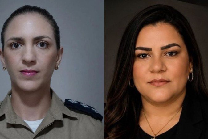 Capitã da PMMG Michele Leão Azevedo (esquerda) e professora Valdirene Vaz Clemente foram mortas por seus companheiros nesta semana -  (crédito: PMMG e Redes Sociais)