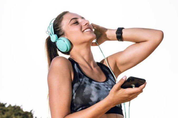 Ouvir música pode ajudar a melhorar a performance durante o treino - (crédito: Magnific ) Ouvir música pode ajudar a melhorar a performance durante o treino - (crédito: Magnific )