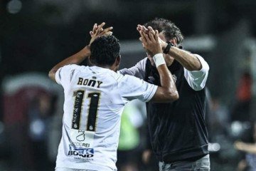 Rony marcou o último gol da vitória santista - (crédito: Foto: Divulgação/Santos FC) Rony marcou o último gol da vitória santista - (crédito: Foto: Divulgação/Santos FC)