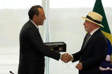Filosa e Lula: parceria para mais investimentos -  (crédito: Reprodução )