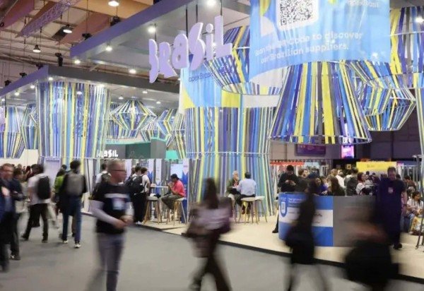 Estande do Sebrae no Web Summit do ano passado, na capital portuguesa
