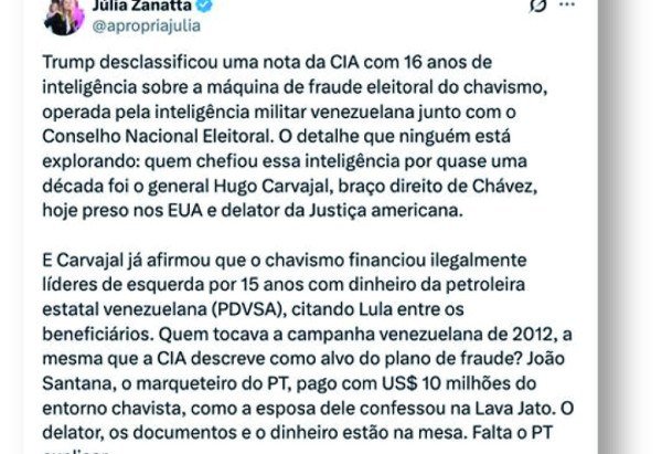 tweet julia zanata