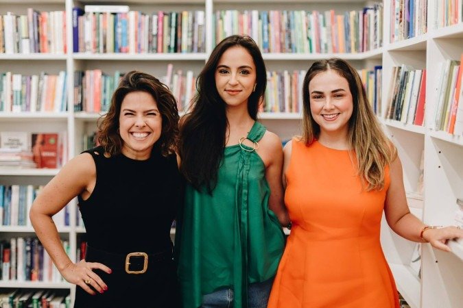As advogadas Juliana Malafaia, Luma de Paula e Rita Machado, idealizadoras do projeto Entrelinhas