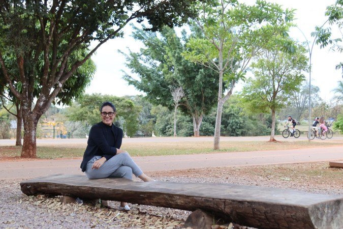 Parque da Cidade é um dos terceiros lugares frequentados por Karla Xavier