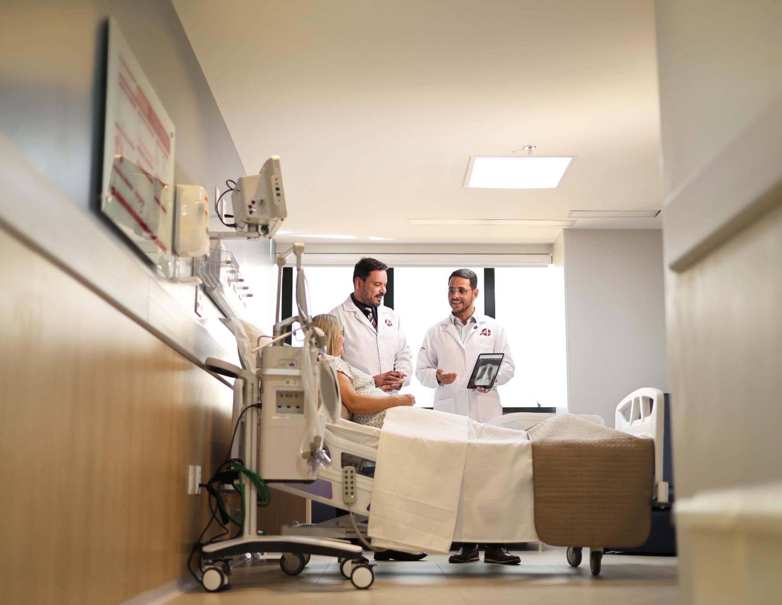 O Hospital Anchieta Ceil&acirc;ndia inaugurou, ontem, 32 novos leitos de UTI