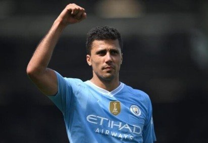Rodri é o grande nome do Manchester City e quer jogar na Espanha -  (crédito: Foto: Justin Setterfield/Getty Images) -Rodri é o grande nome do Manchester City e quer jogar na Espanha -  (crédito: Foto: Justin Setterfield/Getty Images)