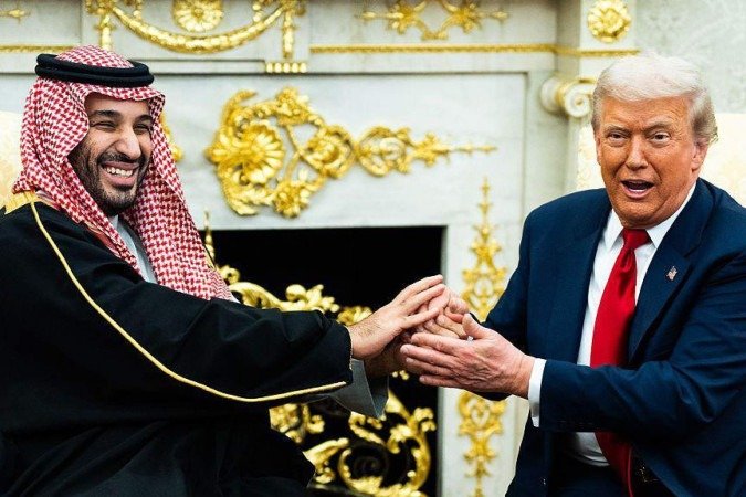 Arábia Saudita precisa reconhecer Israel como condição para acordo nuclear, diz Trump - (crédito: BBC Geral) Arábia Saudita precisa reconhecer Israel como condição para acordo nuclear, diz Trump - (crédito: BBC Geral)