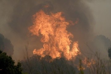 nova tecnologia ajudará no teste de resistência de barreiras contra inundações, rotas de evacuação, normas de construção e zonas de contenção de incêndios florestais -  (crédito:  AFP)