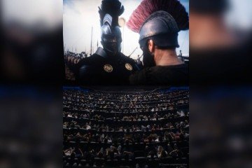 Exibição de A Odisseia em IMAX 70 mm -  (crédito: Reprodução/Instagram)