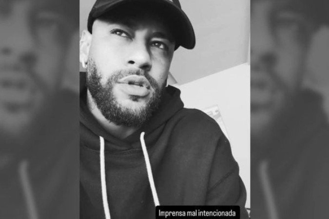 Neymar usou as redes sociais para desmentir qualquer atrito com jogadores mais jovens do Santos - (crédito: Reprodução/Instagram) Neymar usou as redes sociais para desmentir qualquer atrito com jogadores mais jovens do Santos - (crédito: Reprodução/Instagram)