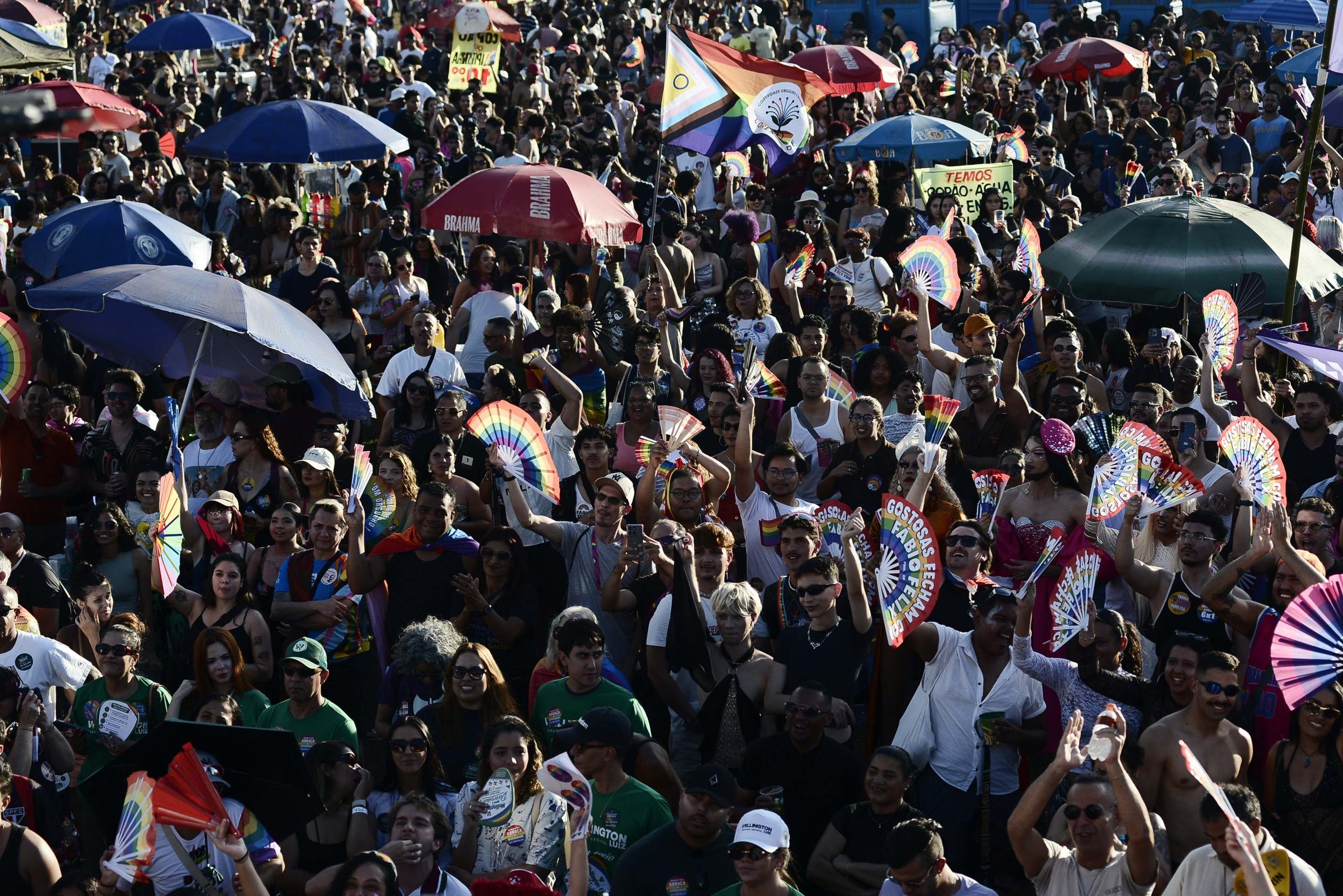  26/07/2026. Cr&eacute;dito: Minervino J&uacute;nior/CB/D.A Press. Brasil.  Brasilia - DF. Parada do orgulho gay na Esplanada