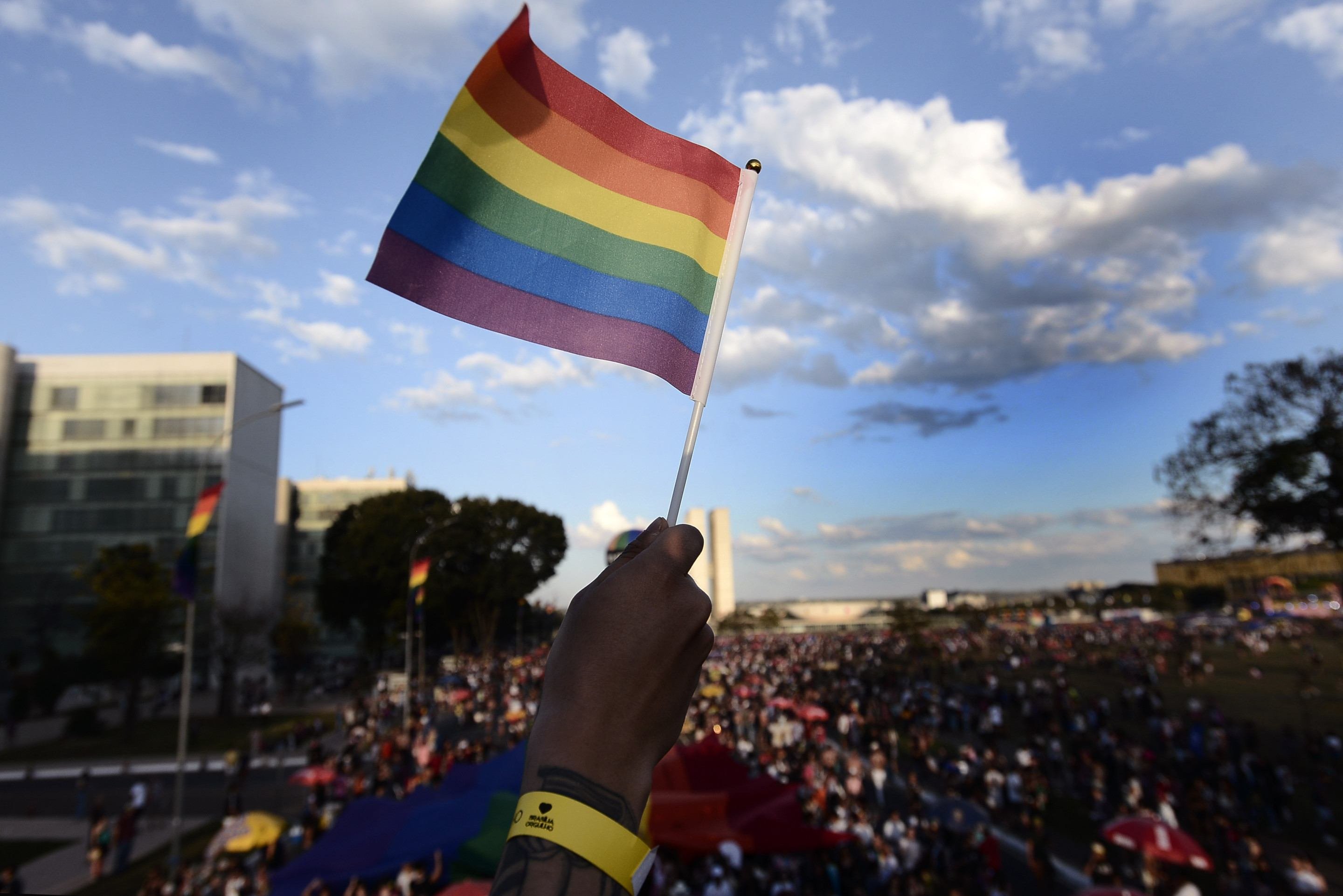 Bras&iacute;lia vestiu as cores do orgulho LBTQIA+