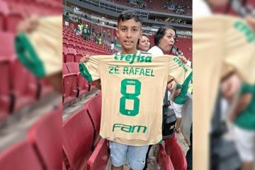 Erick era palmeirense e sonhava em ser goleiro, segundo parentes - (crédito: Arquivo pessoal) Erick era palmeirense e sonhava em ser goleiro, segundo parentes - (crédito: Arquivo pessoal)
