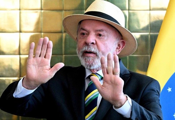 Questionado sobre as ofensas do presidente argentino, Lula reagiu com ironia: 'Quem é esse cara?' -  (crédito:   Carlos Vieira/CB/D.A Press)