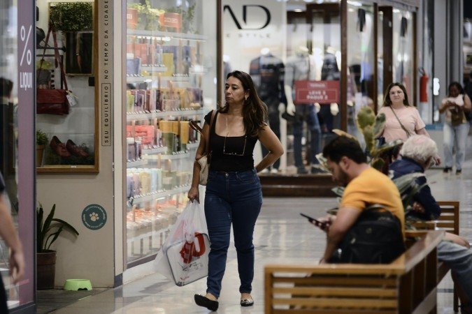 Indicador que mede as condições atuais recuou pelo terceiro mês consecutivo e foi a principal razão para queda do índice geral em julho - (crédito: Minervino Júnior/CB/D.A.Press) Indicador que mede as condições atuais recuou pelo terceiro mês consecutivo e foi a principal razão para queda do índice geral em julho - (crédito: Minervino Júnior/CB/D.A.Press)
