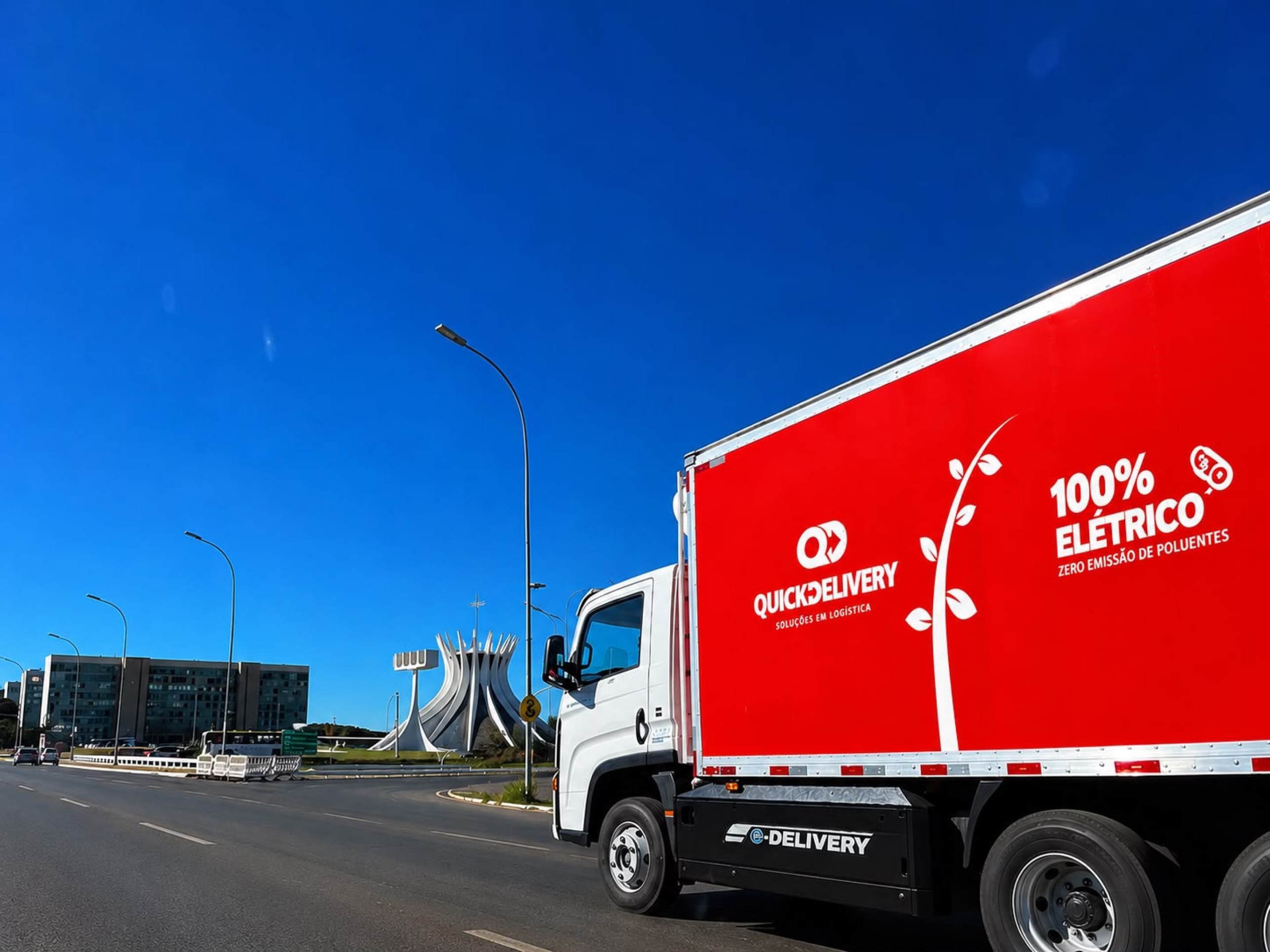 A Quick Delivery buscou inova&ccedil;&atilde;o, sustentabilidade e mais efici&ecirc;ncia nas opera&ccedil;&otilde;es com a aquisi&ccedil;&atilde;o do ve&iacute;culo el&eacute;trico