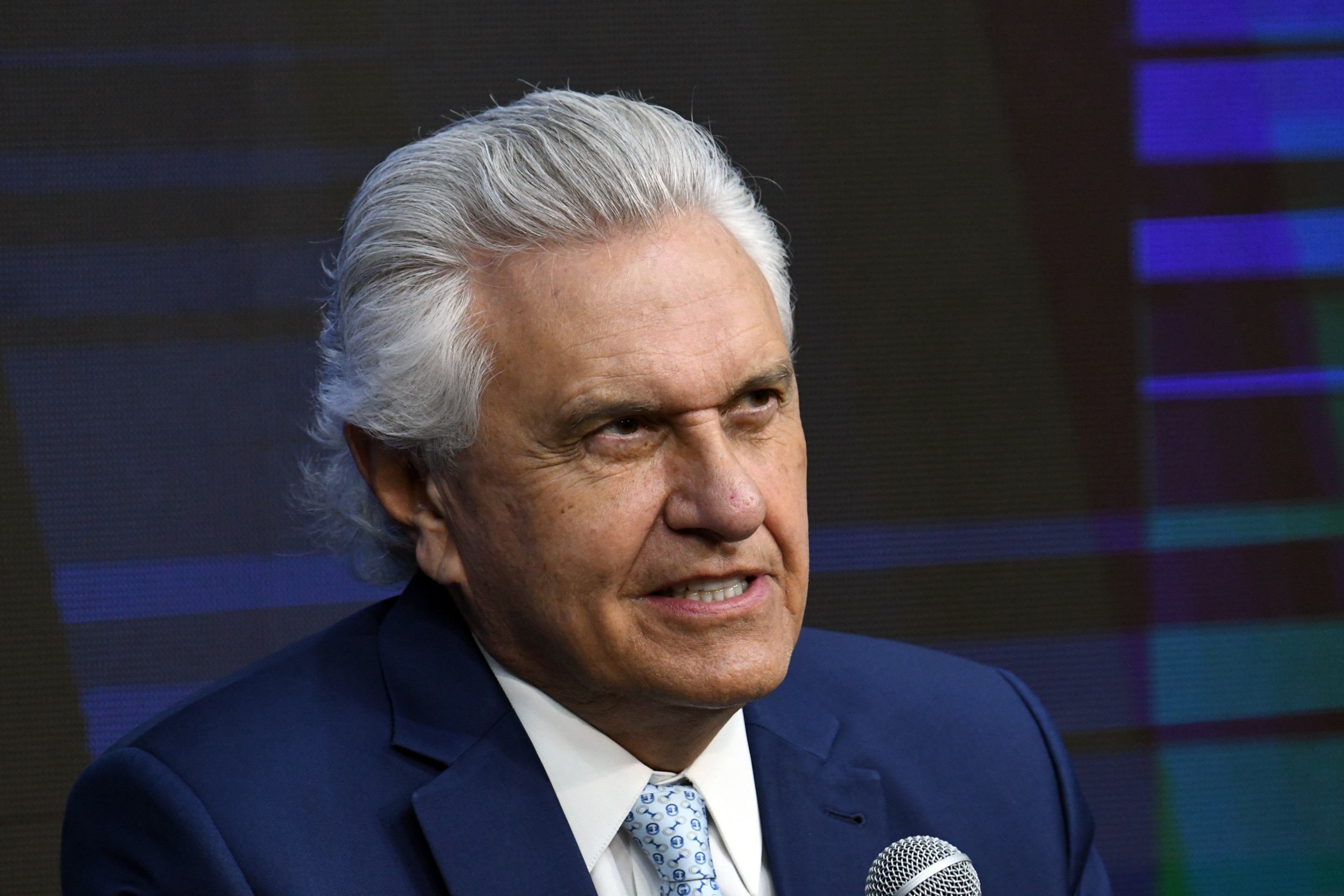 Caiado promete ajuste fiscal, reforço à Defesa Civil e combate ao feminicídio