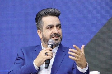 Leonardo Avalanche(PRTB) esteve presente na sabatina promovida pelo Correio Braziliense.
     -  (crédito:  Davi Pereira/CB/D.A Press)