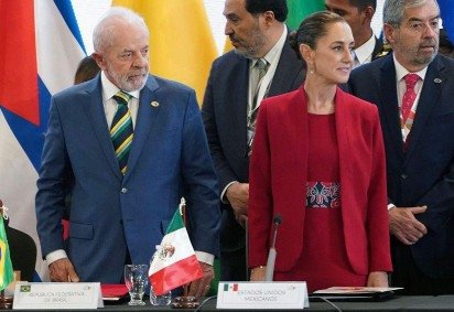 Abelardo de la Espriella teve o apoio de Donald Trump na Colômbia -  (crédito: AFP via Getty Images) -Abelardo de la Espriella teve o apoio de Donald Trump na Colômbia -  (crédito: AFP via Getty Images)