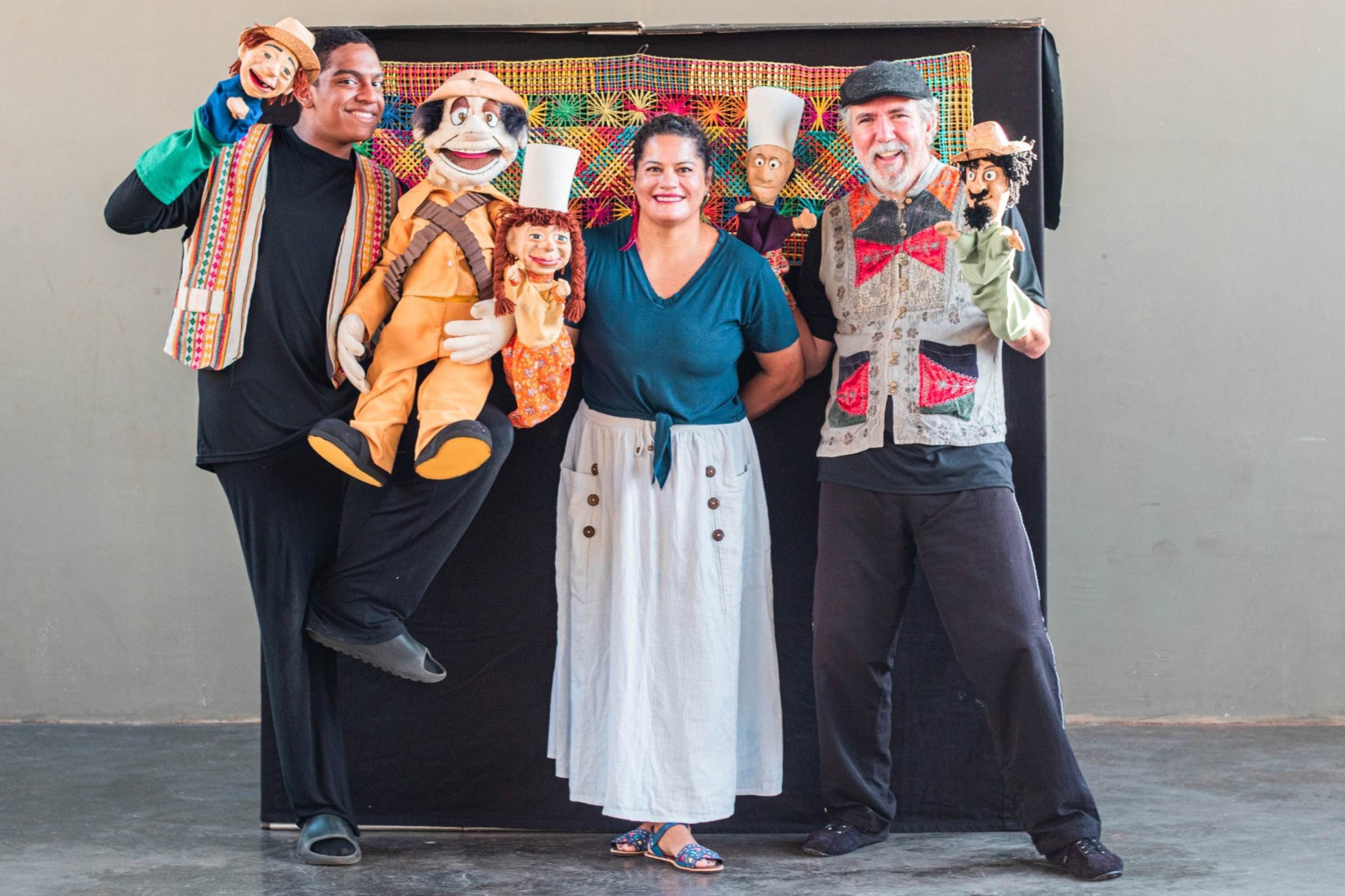 Gama recebe espetáculo gratuito de teatro de bonecos neste sábado (1/8)