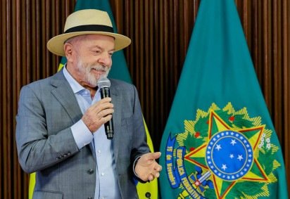 Lula grava materiais de campanha para seus aliados nos estados -  (crédito:  Foto: Ricardo Stuckert ) -Lula grava materiais de campanha para seus aliados nos estados -  (crédito:  Foto: Ricardo Stuckert )