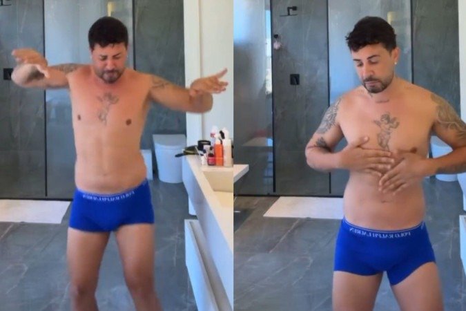 Carlinhos Maia rasga o verbo após virar piada por dancinha de cueca - (crédito: Reprodução/Instagram) Carlinhos Maia rasga o verbo após virar piada por dancinha de cueca - (crédito: Reprodução/Instagram)