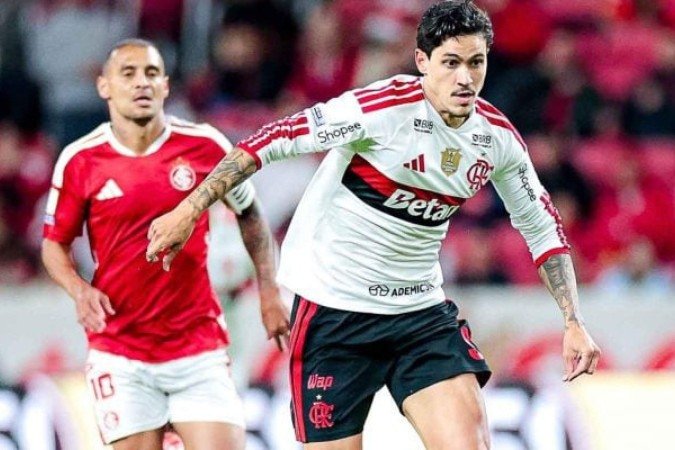 Internacional e Flamengo ficam no 1 a 1 no Beira-Rio, pelo Brasileirão; mesmo placar do turno - (crédito: Foto: Gilvan de Souza/Flamengo) Internacional e Flamengo ficam no 1 a 1 no Beira-Rio, pelo Brasileirão; mesmo placar do turno - (crédito: Foto: Gilvan de Souza/Flamengo)