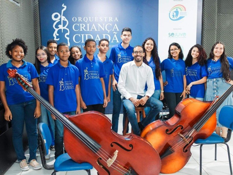 Projeto social une gera&ccedil;&otilde;es de promessas da m&uacute;sica -  (crédito: Ana Dubeux/ CB/ DA PRESS)