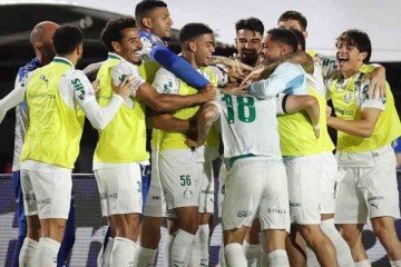 Palmeiras goleou e ampliou vantagem na liderança  -  (crédito: Foto: Divulgação)