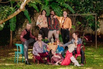 Banda brasiliense Saci Wèrè lança seu segundo disco 'Pra ninar o fim do mundo' -  (crédito: Jacque Lisboa/Divulgação)