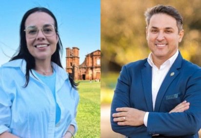 Juliana Brizola e Luciano Zucco -  (crédito: Instagram/Redes sociais/Reprodução)