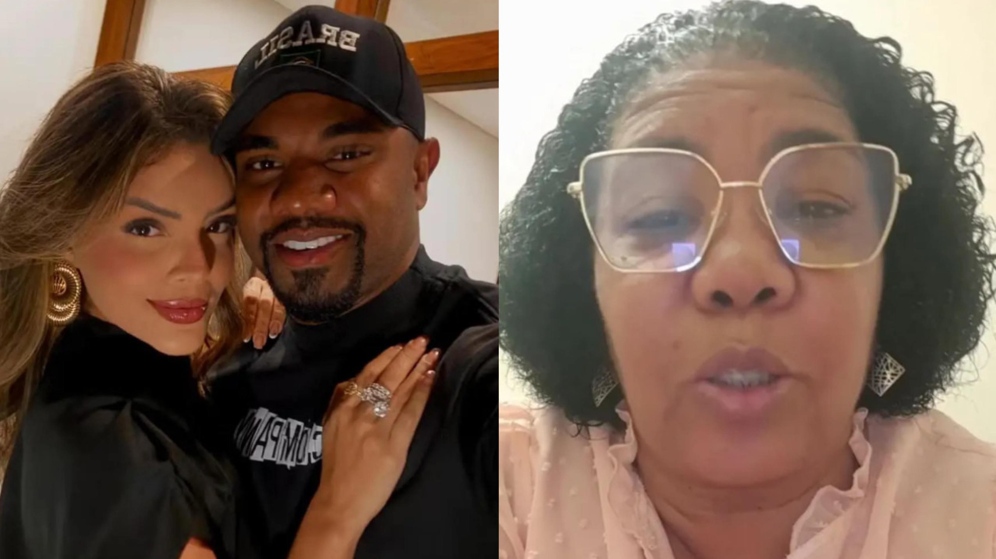 Davi Brito xinga ao reagir à suposta falta de apoio da mãe em casamento