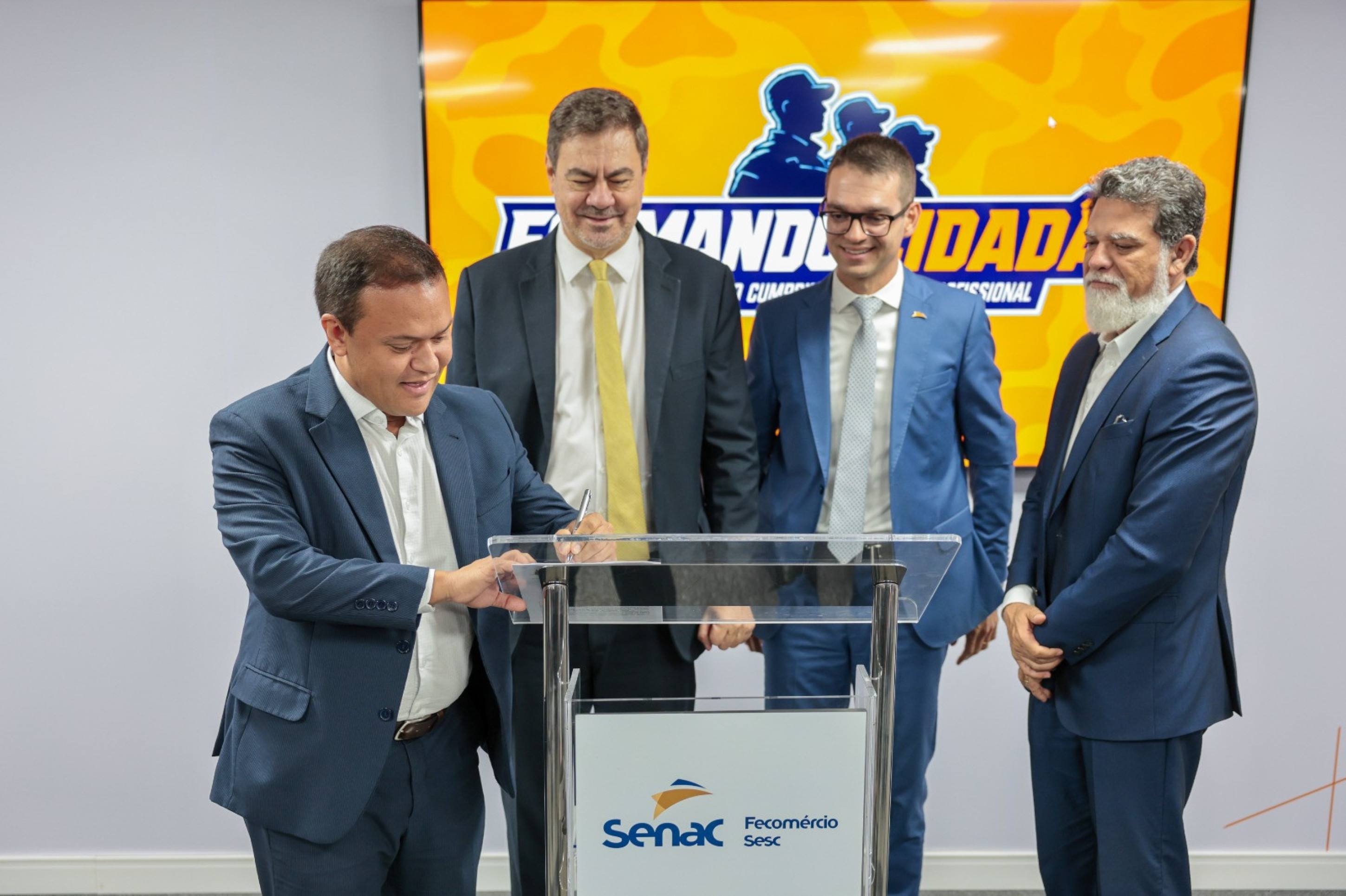 Programa Formando Cidad&atilde;o foi lan&ccedil;ado ontem, em solenidade no Senac Open, na 712/912 Norte