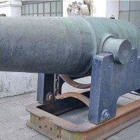 Canhão 'Presidente López' homenageia o pai de Solano López e é parte do acervo do Museu Histórico Nacional -  (crédito: Fotos: Museu Histórico Nacional)