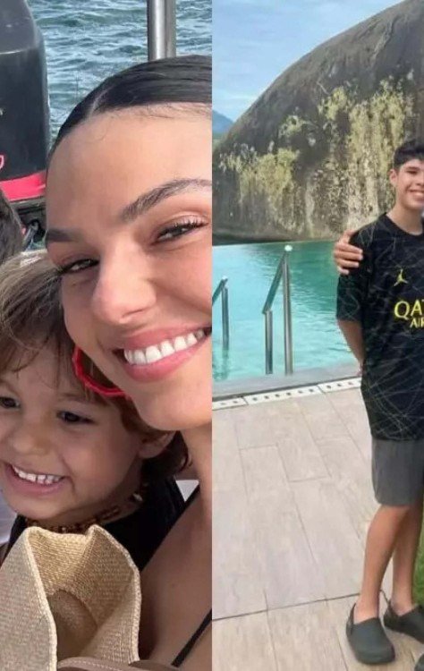 Isis Valverde fala sobre experiência como madrasta dos filhos de Wanessa Camargo -  (crédito: Observatorio dos Famosos)