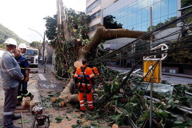 Diante de novos riscos associados ao Super El Niño, a Prefeitura do Rio mantém equipes mobilizadas e em estado de alerta - (crédito: Tânia Rêgo/Agência Brasil) Diante de novos riscos associados ao Super El Niño, a Prefeitura do Rio mantém equipes mobilizadas e em estado de alerta - (crédito: Tânia Rêgo/Agência Brasil)
