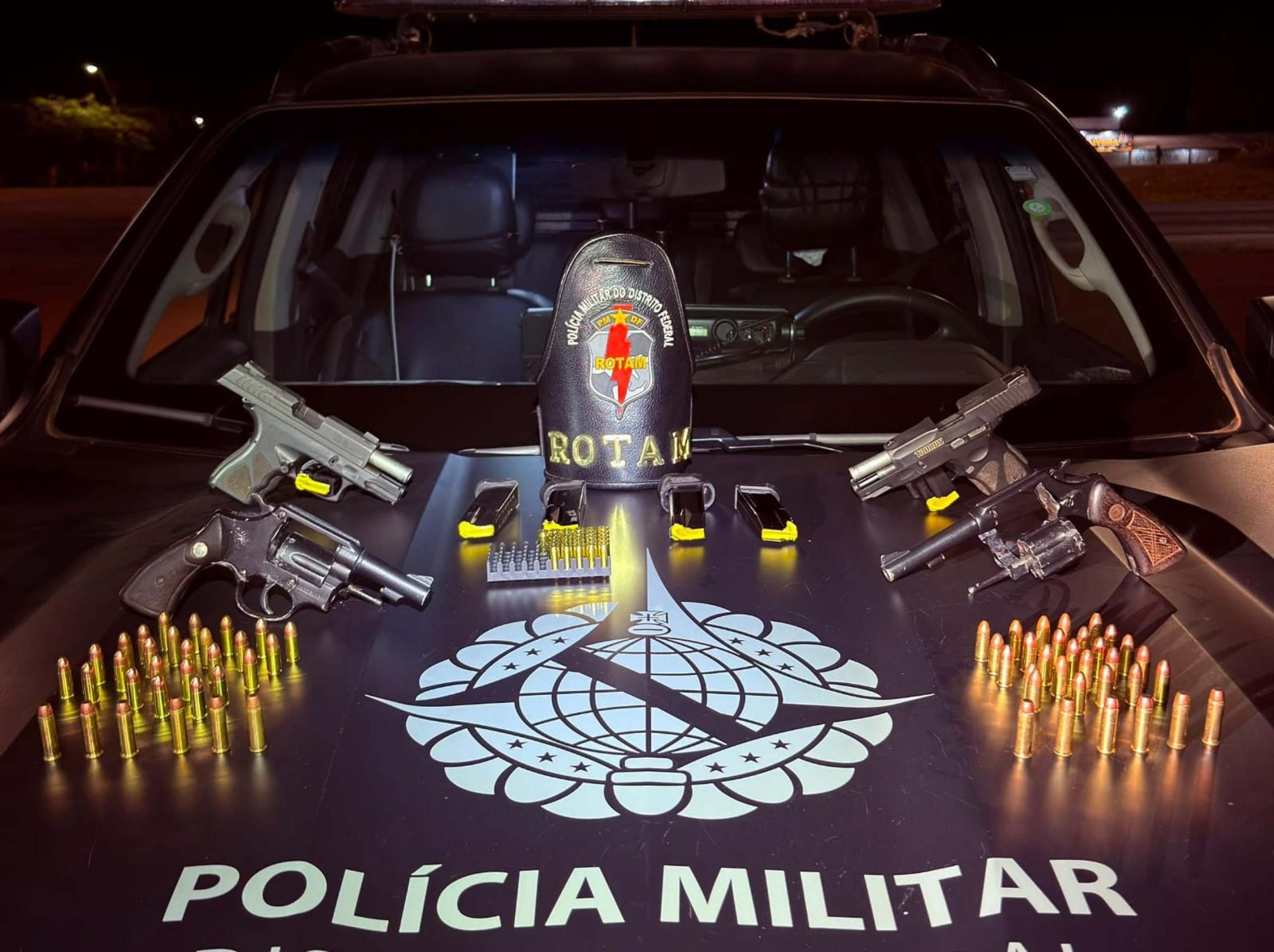 Depósito de armas é descoberto pela PMDF na Cidade Ocidental