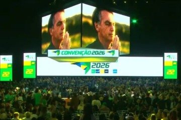 PL volta a usar vídeo de Bolsonaro em convenção - YouTube/Reprodução