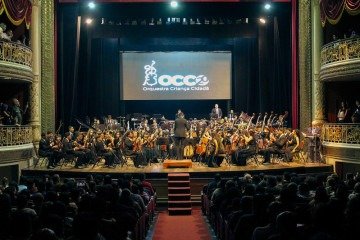 Orquestra Criança Cidadã - (crédito: Divulgação ) Orquestra Criança Cidadã - (crédito: Divulgação )